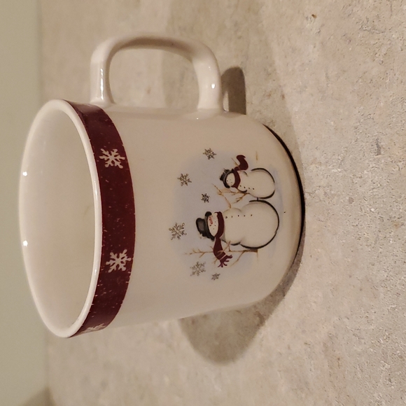 Royal Season Snowman Coffee Mug. - Picture 1 of 3